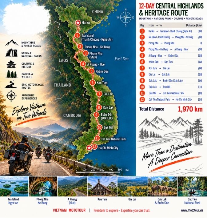 Ho Chi Minh Trail route map